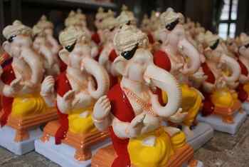 default constructor Ganesh statue